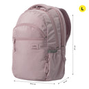 Mochila Universitaria Porta Laptop 15.4" Indo Rosado Mujer