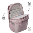Mochila Universitaria Porta Laptop 15.4" Indo Rosado Mujer