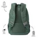 Mochila Universitaria Porta Laptop 15.4" Indo Verde Hombre