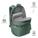 Mochila Universitaria Porta Laptop 15.4" Indo Verde Hombre