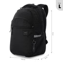 Mochila Universitaria Porta PC 15.4" Indo Negro Unisex