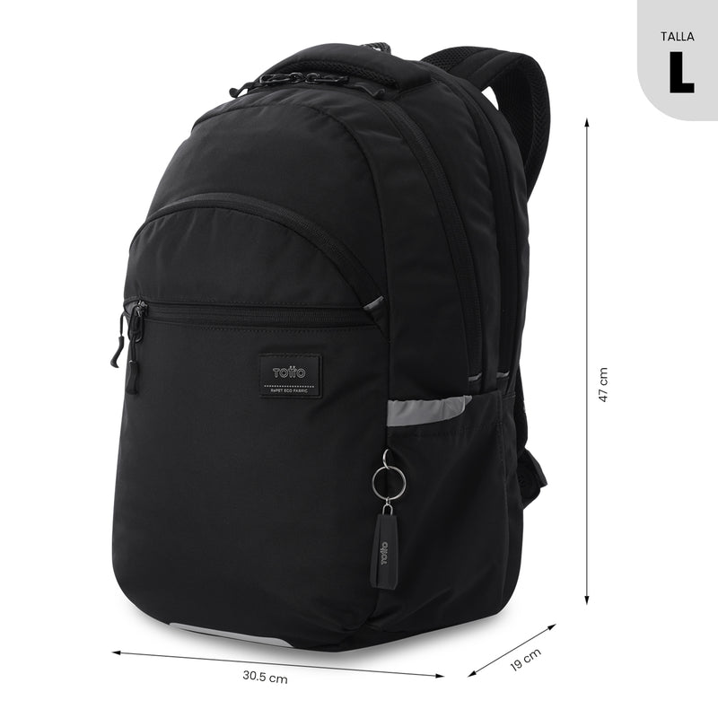 Mochila Universitaria Porta PC 15.4" Indo Negro Unisex