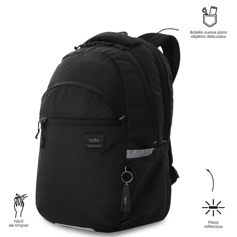 Mochila Universitaria Porta PC 15.4" Indo Negro Unisex
