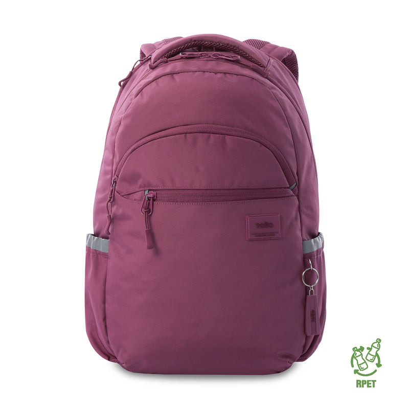 Mochila Universitaria Porta PC 15.4" Indo Rosado Mujer