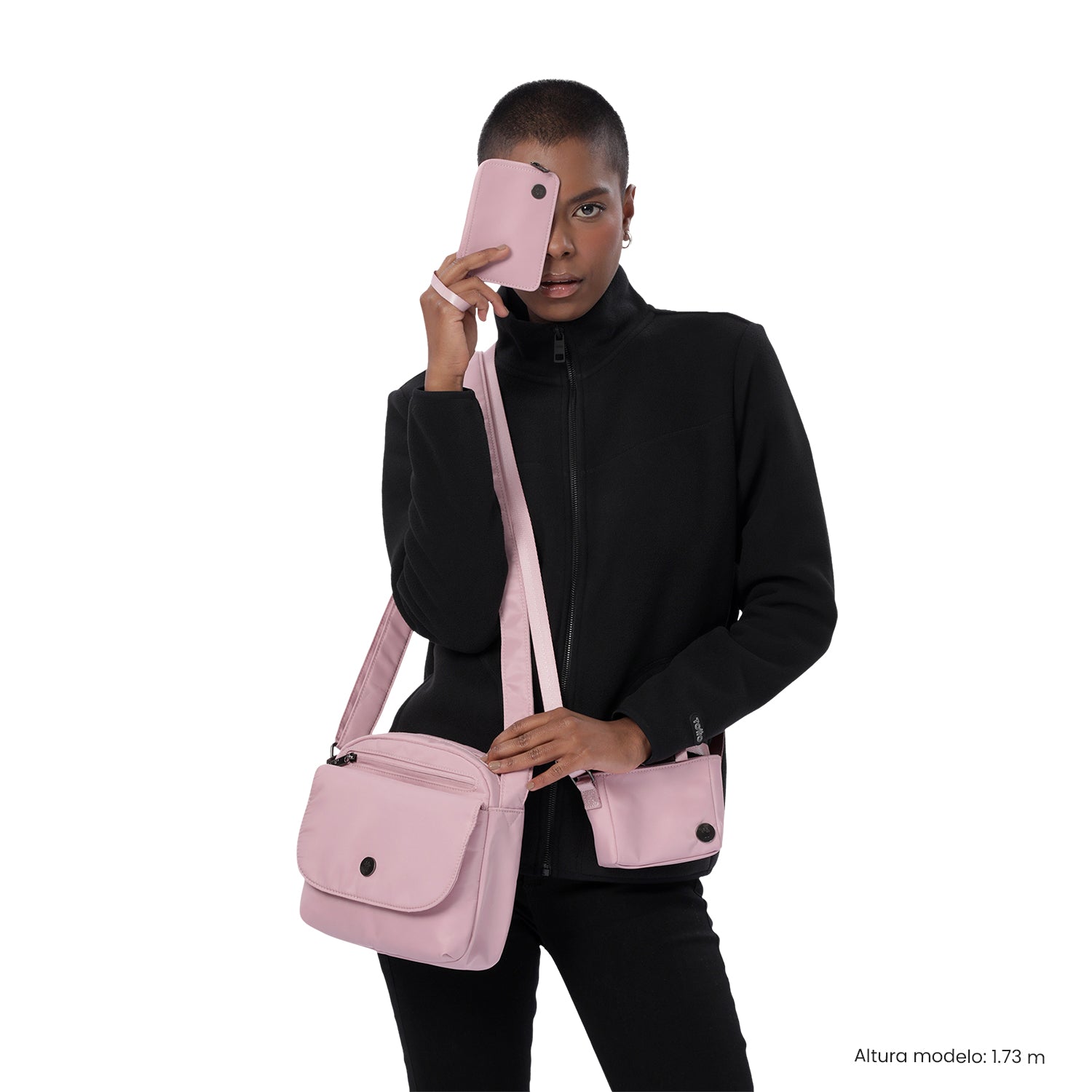 Kit de regalo X4 Bolso+Multiuso Mini+Monedero+Postal Corneana