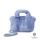 Bolso de Peluche para Niña Stitch Fluffy On The Beach Azul