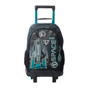 Mochila ruedas Niño Apolo M Gris