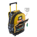 Mochila ruedas Niño Best Game M  Negro