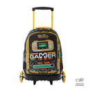 Mochila ruedas Niño 3 Rue Bomper Best Game L Negro