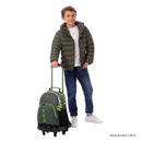 Mochila con ruedas Niño Dinoland Mediano Gris