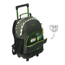Mochila con ruedas Niño Dinoland Mediano Gris