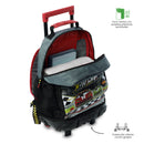 Mochila para Niño con ruedas Grand Prix  Grande Gris