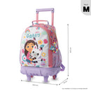 Mochila para Niña con ruedas Hey Gabby Mediano Rosado
