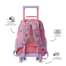 Mochila para Niña con ruedas Hey Gabby Mediano Rosado