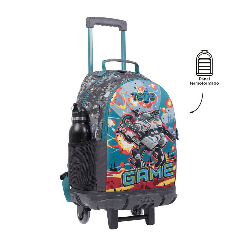 Mochila Rue Bomper Infinity L - Color: Estampado Game