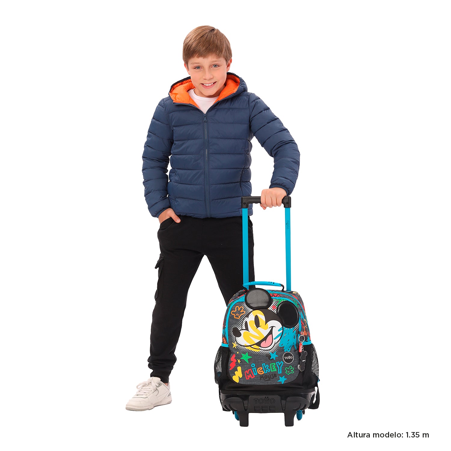 Mochila Rue Bomper Mickey Disney M - Color: Estampado