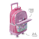 Mochila para Niña con ruedas Magic Spark Grande Rosado