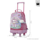 Mochila para Niña con ruedas Magic Spark Mediano Rosado