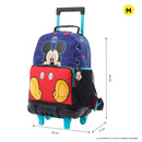 Mochila ruedas Niño Mickey M Azul