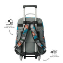 Mochila con ruedas Niño Multisport Grande Gris