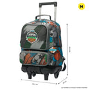 Mochila con ruedas Niño Multisport Mediano Gris