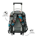 Mochila con ruedas Niño Multisport Mediano Gris