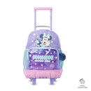 Mochila para Niña con ruedas Minnie Mediano Morado