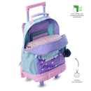 Mochila para Niña con ruedas Minnie Mediano Morado