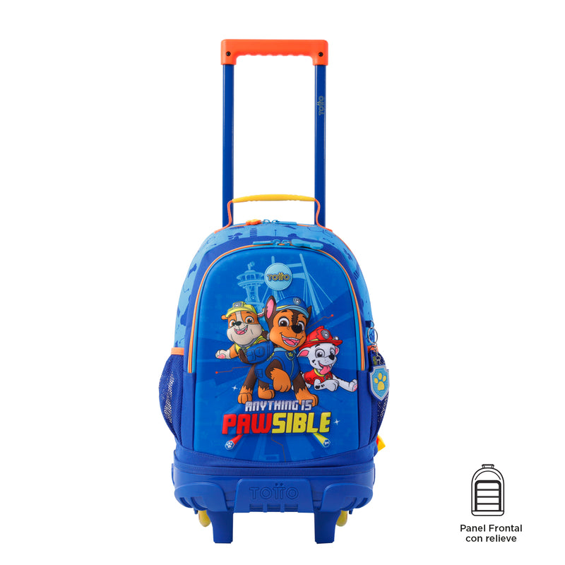 Mochila con Ruedas para Niño Paw Patrol M Azul