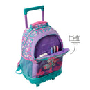 Morral con ruedas Niña Paw Patrol Mediano Morado