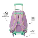 Mochila con ruedas Niña Queen Cat Grande Rosado