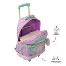 Mochila con ruedas Niña Queen Cat Grande Rosado