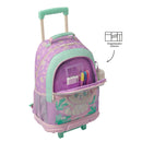 Mochila con ruedas Niña Queen Cat Grande Rosado