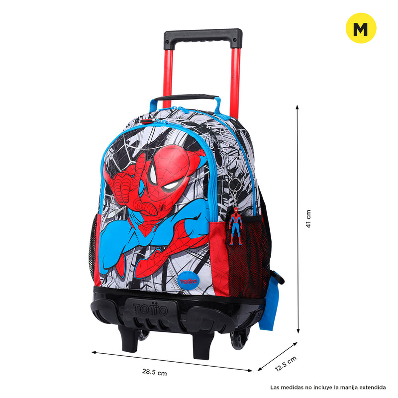 Mochila Rue Bomper Spiderman City Marvel M - Color: Estampado
