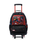 Mochila para Niño con ruedas Spiderman Hero Grande Negro