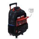 Mochila para Niño con ruedas Spiderman Hero Grande Negro