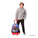 Mochila Rue Bomper Spiderman Zzipp M - Color: Estampado Spider Man