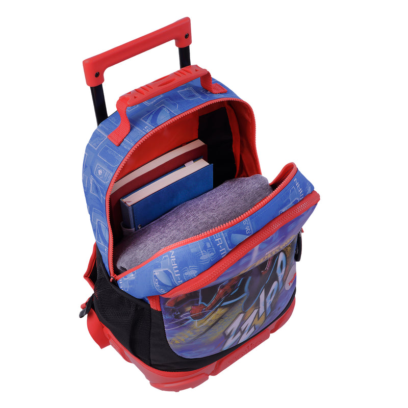 Mochila Rue Bomper Spiderman Zzipp M - Color: Estampado Spider Man