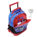Mochila Rue Bomper Spiderman Zzipp M - Color: Estampado Spider Man