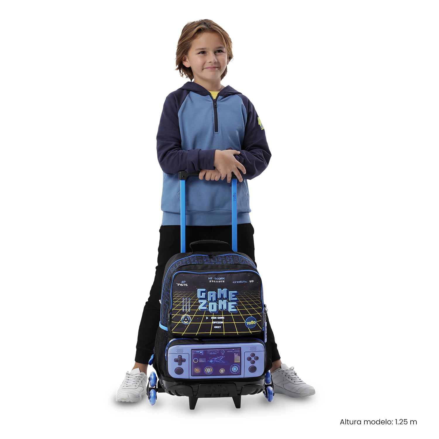 Mochila para Niño con 3 ruedas Vortex