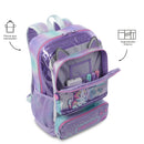 Mochila para Niña Andy Cat Grande Morado