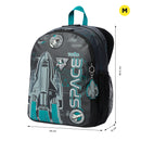 Mochila para Niño Apolo M color Gris