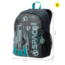 Mochila para Niño Apolo L color Gris