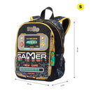 Mochila para Niño Best Game S Negro