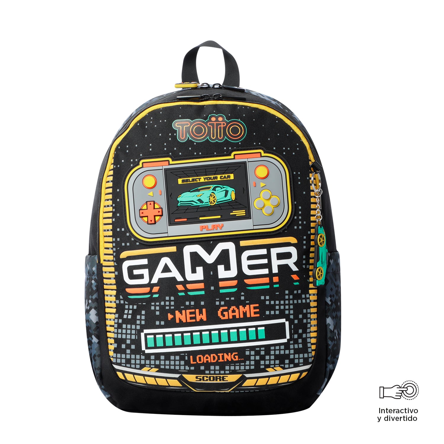 Mochila para Niño Best Game M Negro