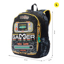 Mochila para Niño Best Game L Negro