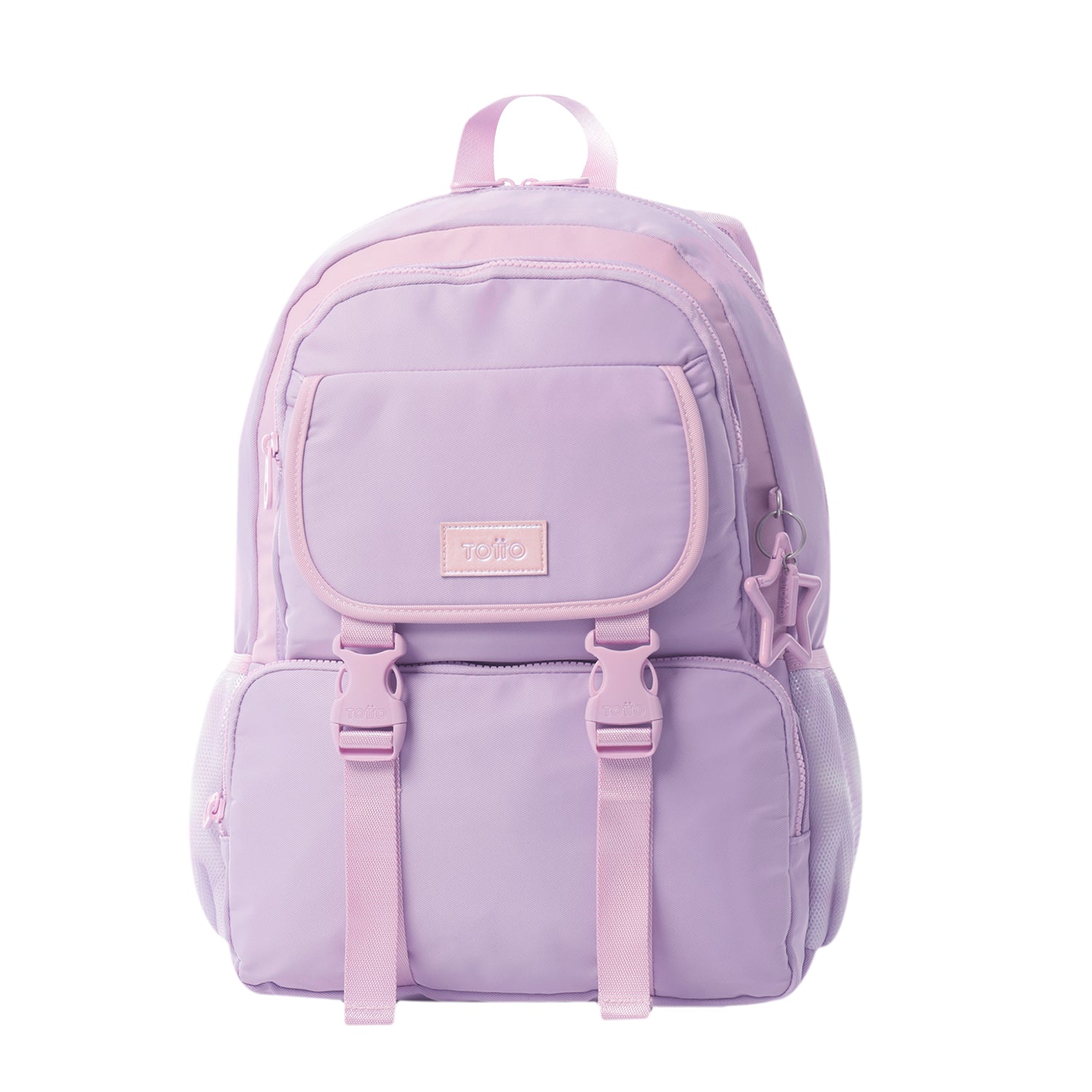 Mochila para Niña Cluw M Morado/Rosado