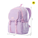 Mochila para Niña Cluw M Morado/Rosado
