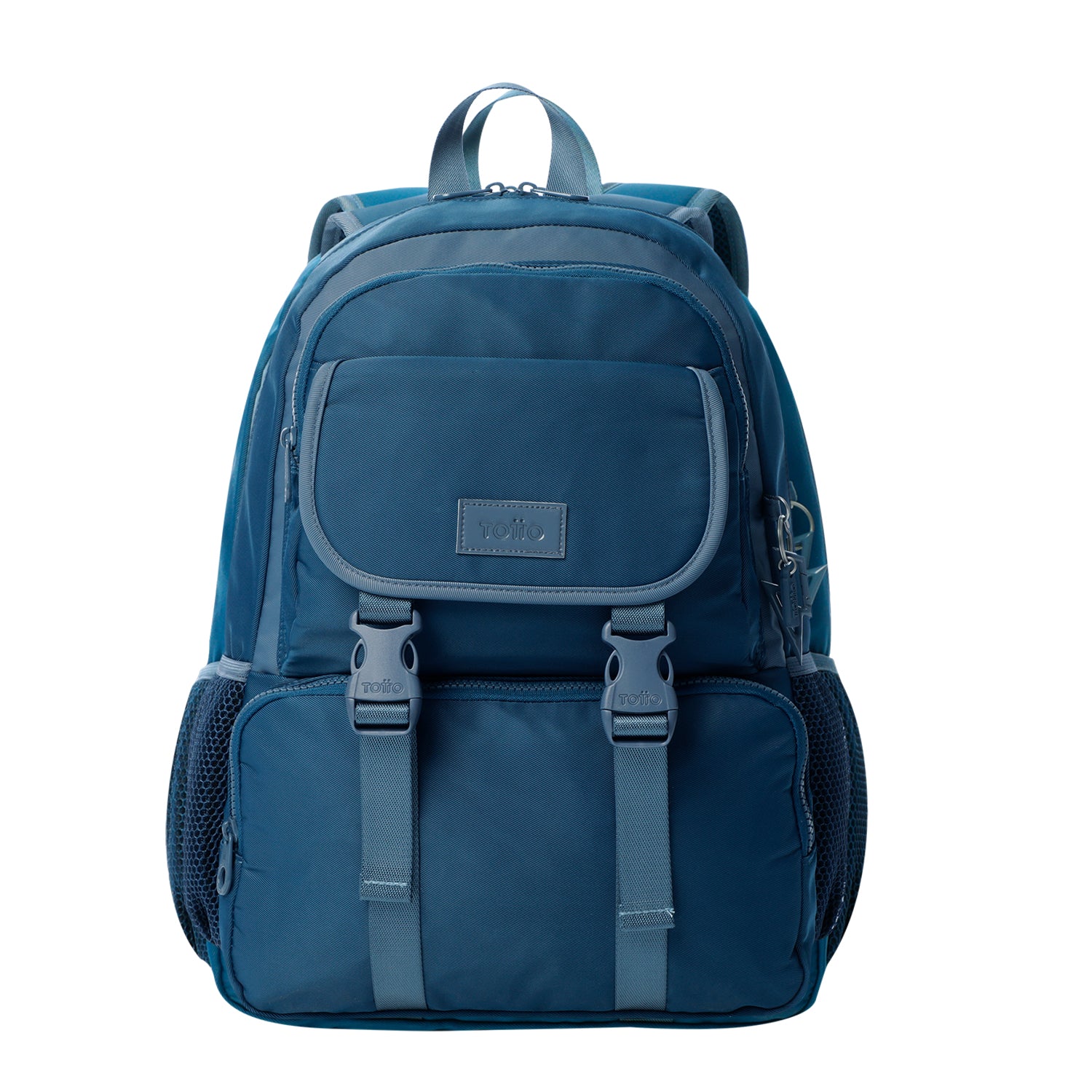 Mochila para Niña Cluw M  Azul/Gris