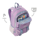 Mochila para Niña Cluw Mediano Morado